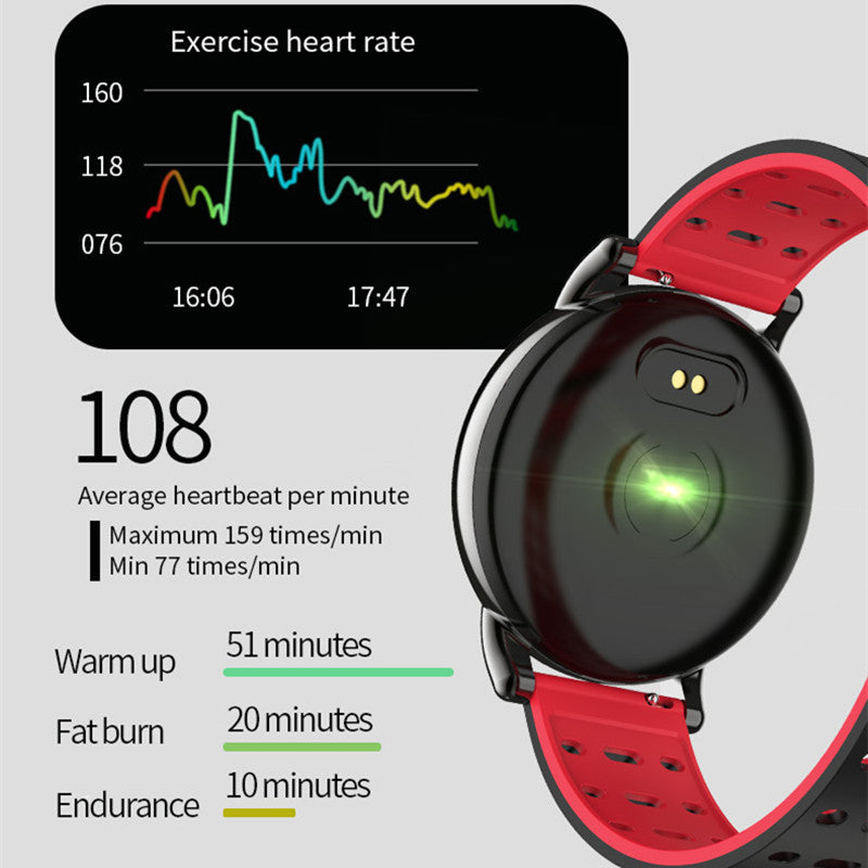 B8 + round screen smart bracelet